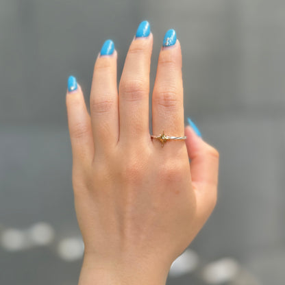 Star plain ring 12
