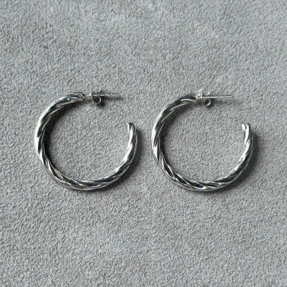 Silver925 hoop pierce 7