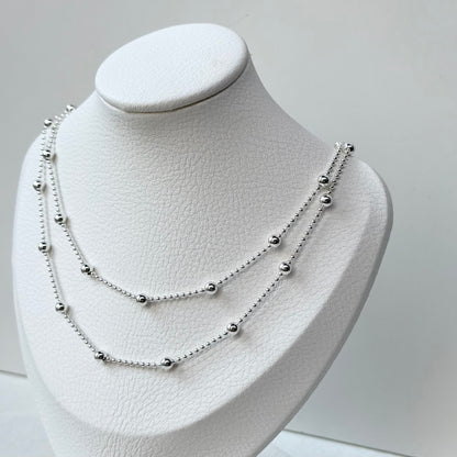Silver925 chain necklace 18