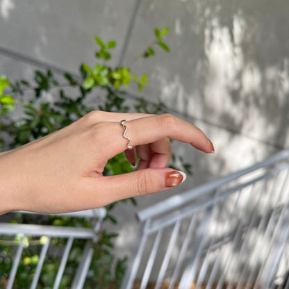 Silver925 plain ring 49