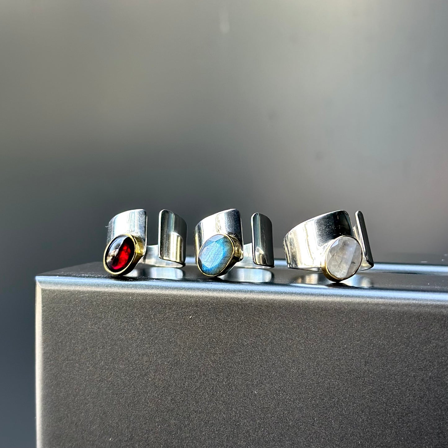Silver925×Brass design ring 7