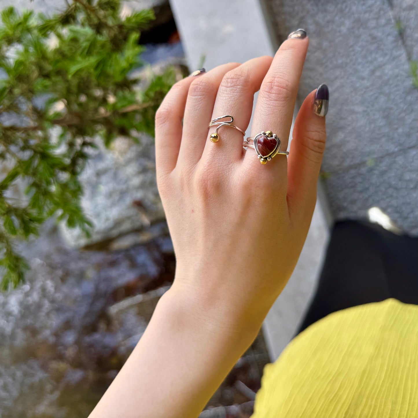 Heart ring 1