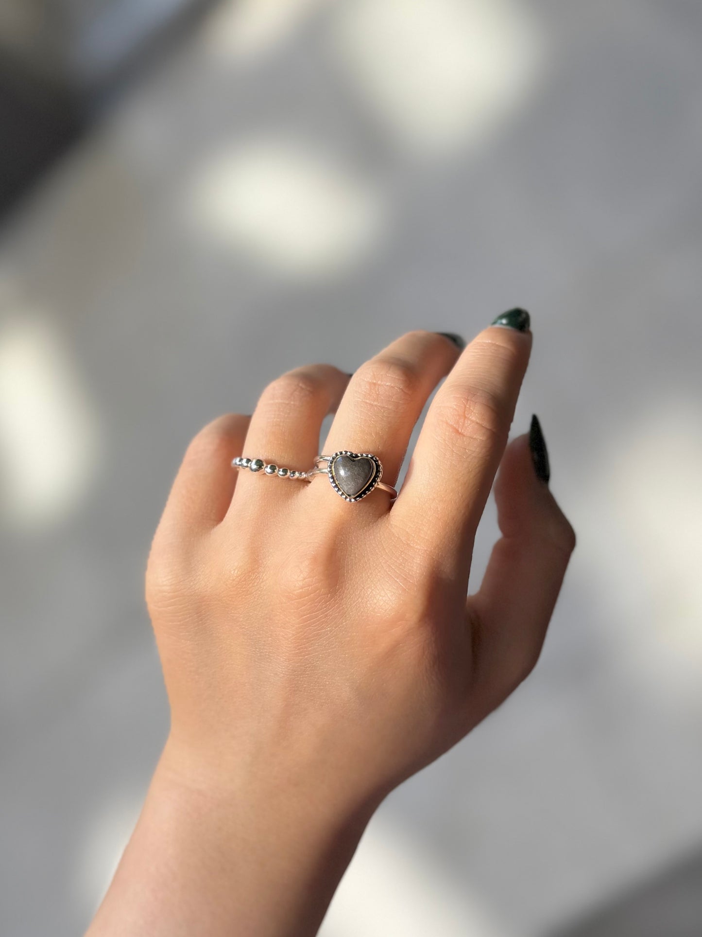 Heart ring 4