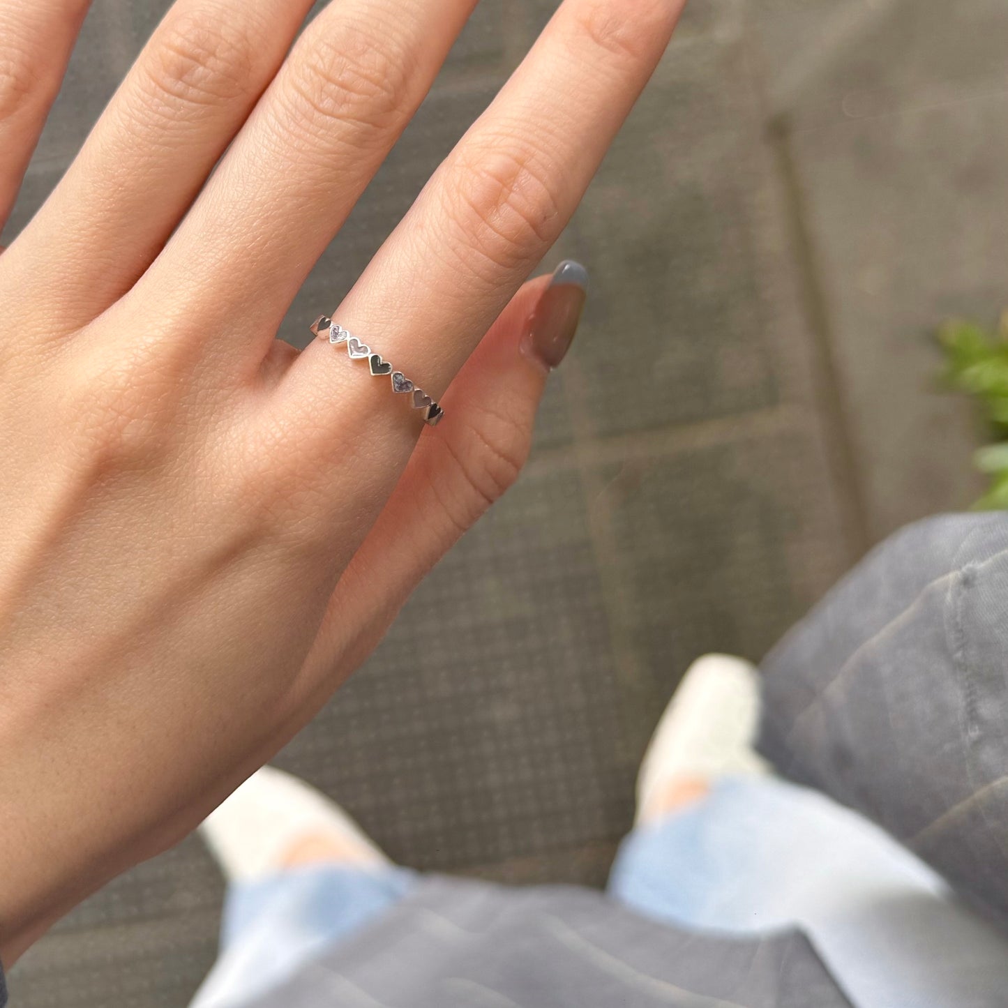 〈大宮限定〉Heart enamel ring