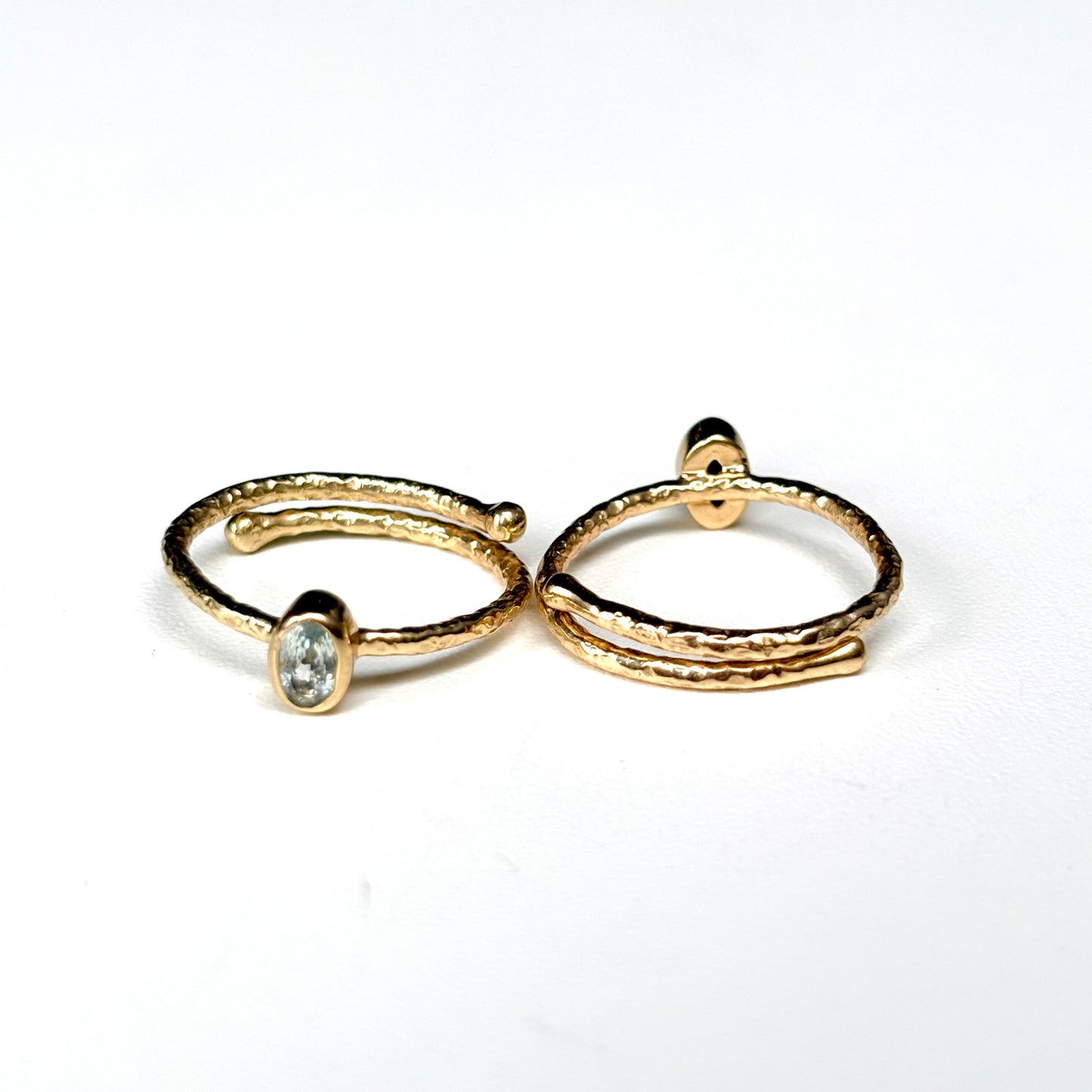 Brass petit ring 8
