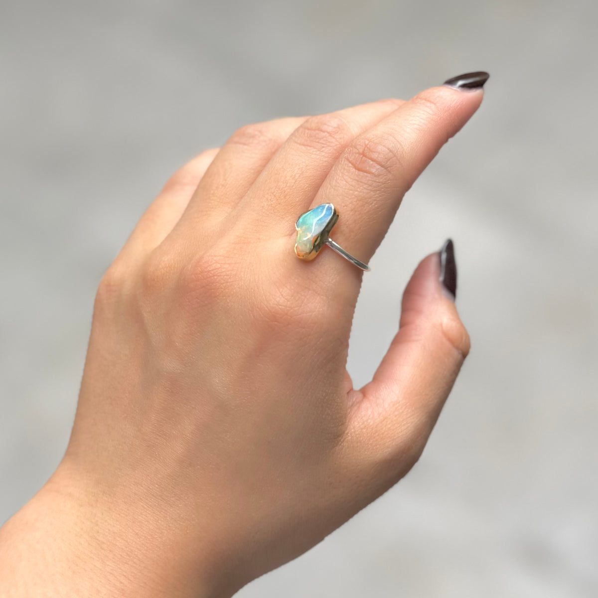 Opal ring 8