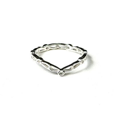 Silver925 plain ring 45