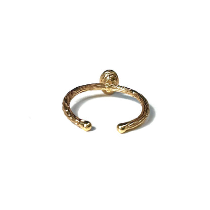 Brass petit ring 65