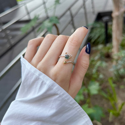 Cat design ring 8