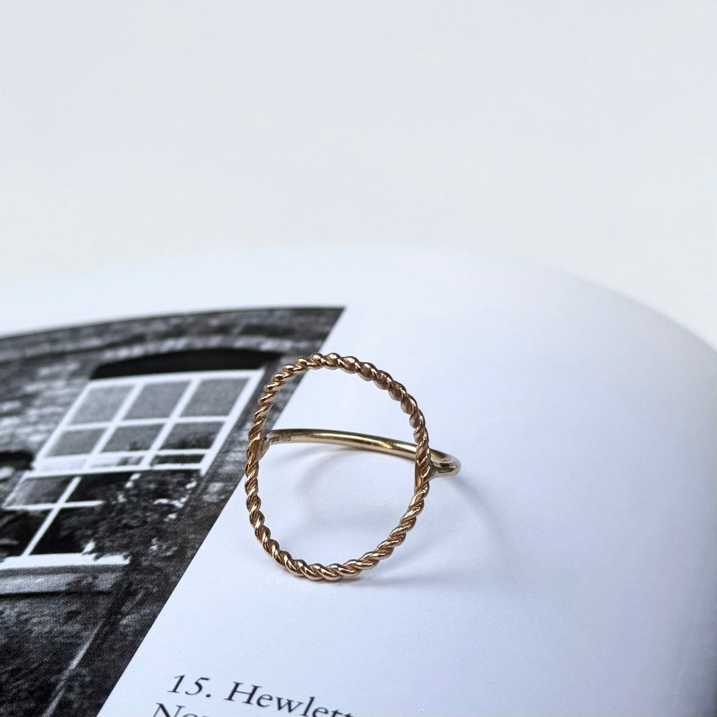 Brass plain ring 20