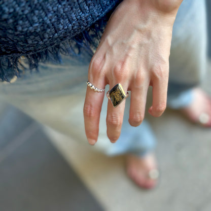 Big stone ring