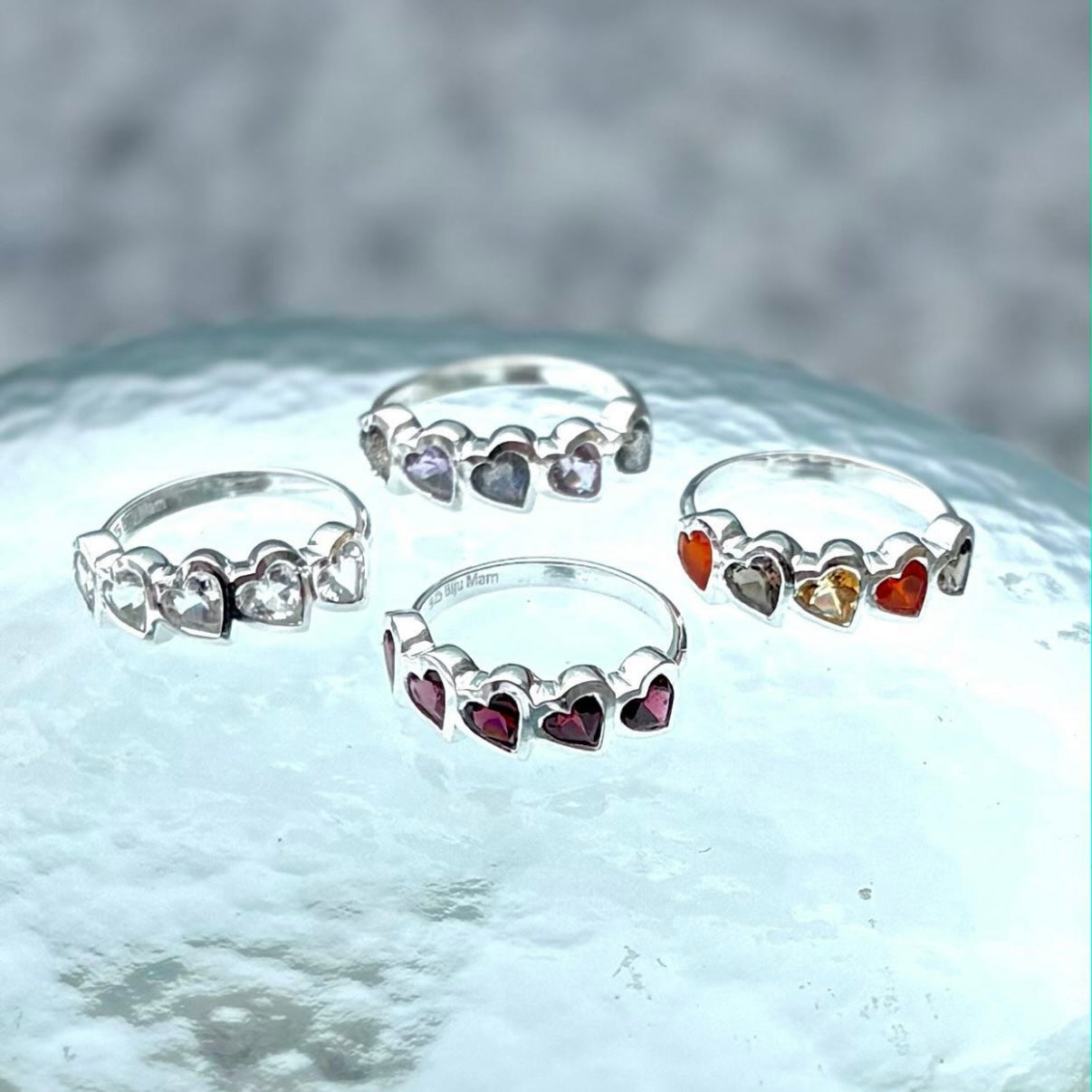 Heart design ring 5