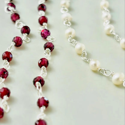 Stone necklace