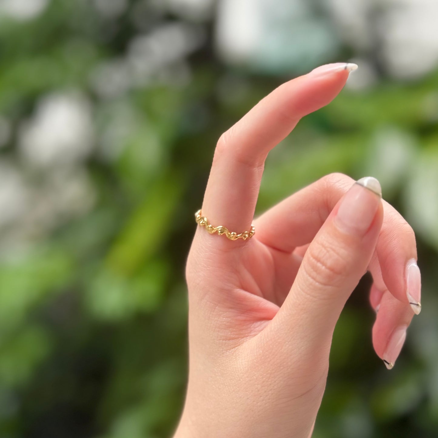 Brass plain ring 19
