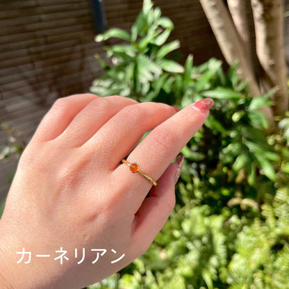 Brass petit ring 65