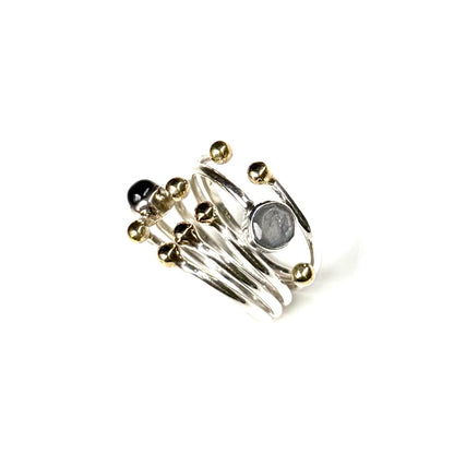 Labradorite ring 7