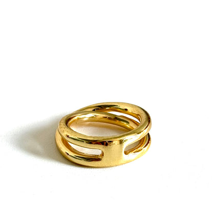 Brass plain ring 36