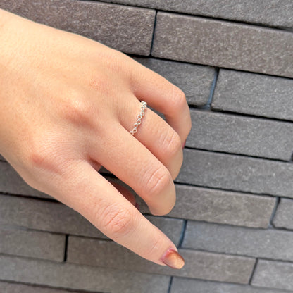 Silver925 plain ring 65