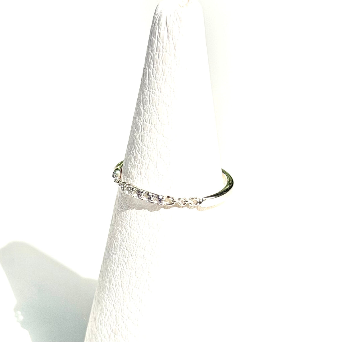 〈オンライン先行再入荷〉White topaz ring 1