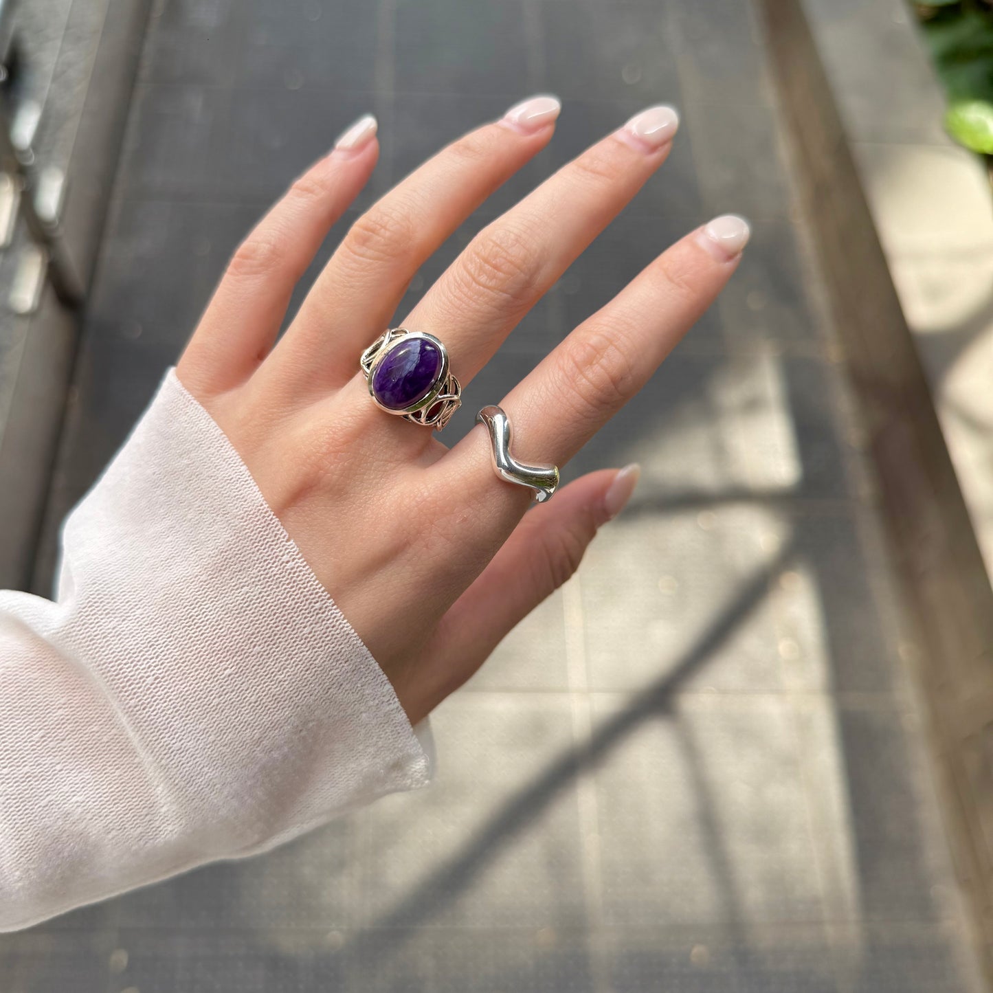 Silver925 design ring 91