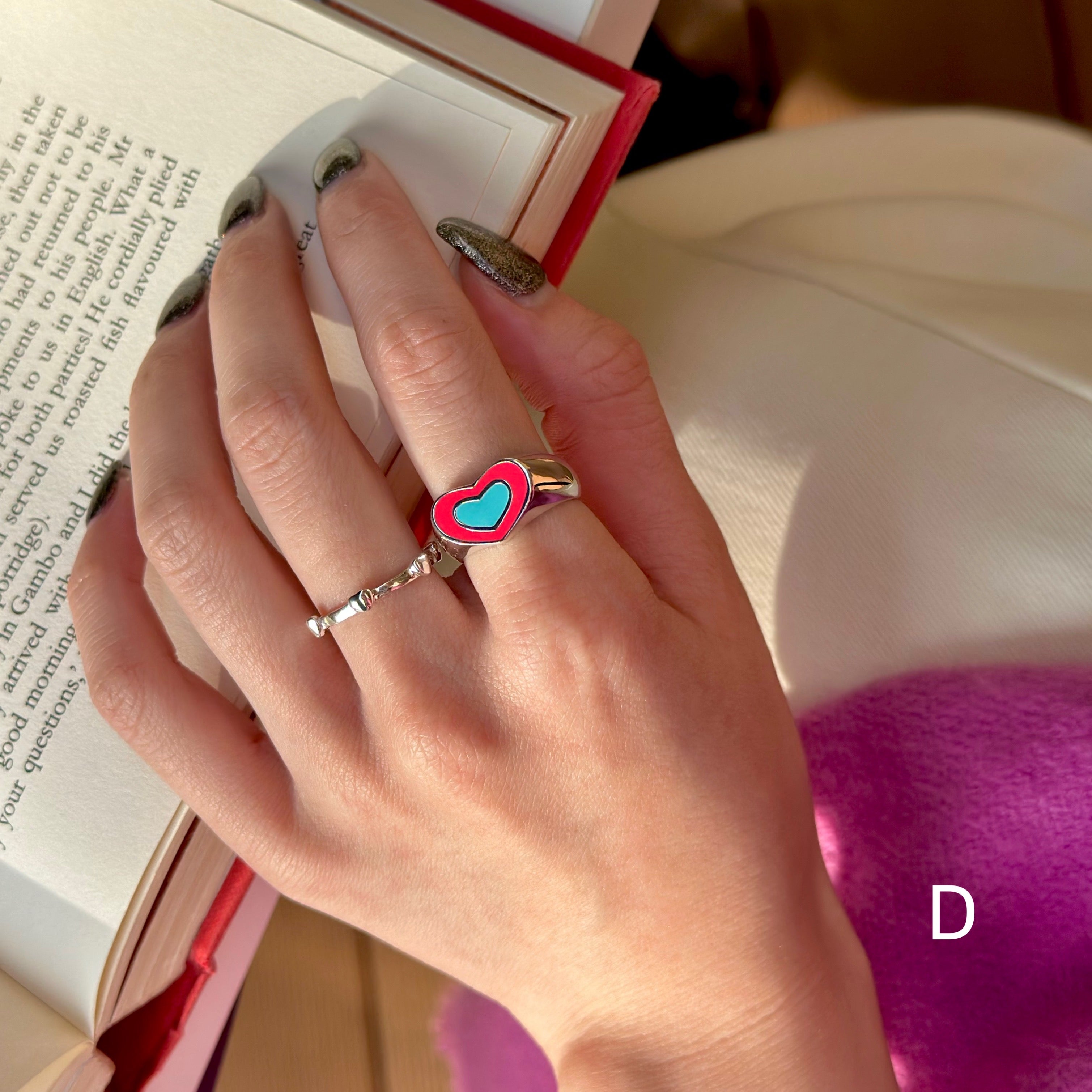 Enamel ring discount