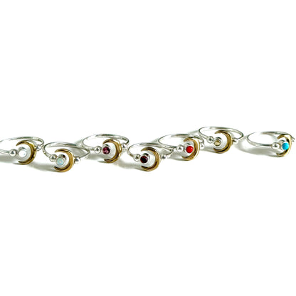 Moon design ring 5