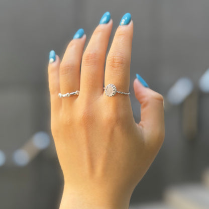 Roughcut ring