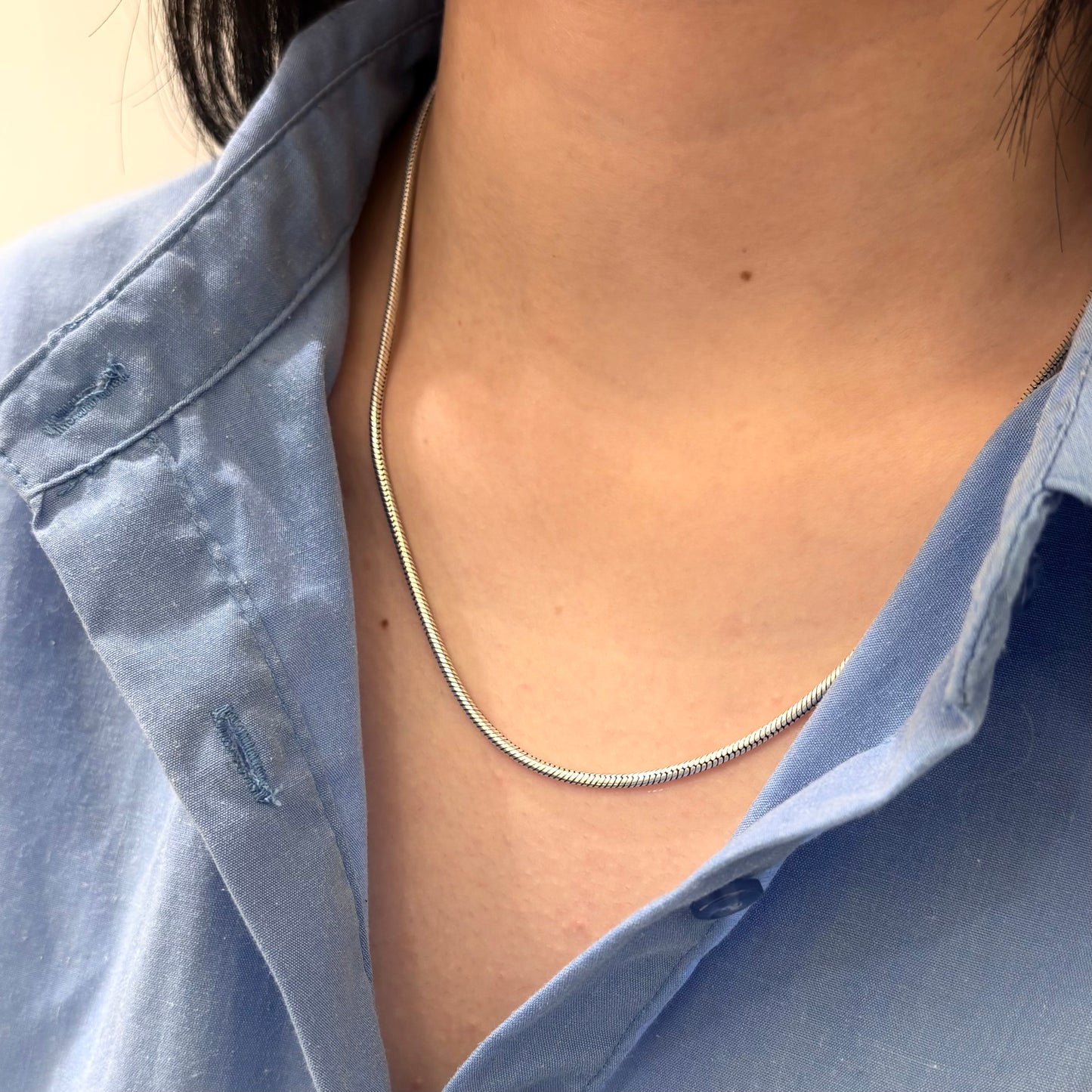 Silver925 chain necklace 35