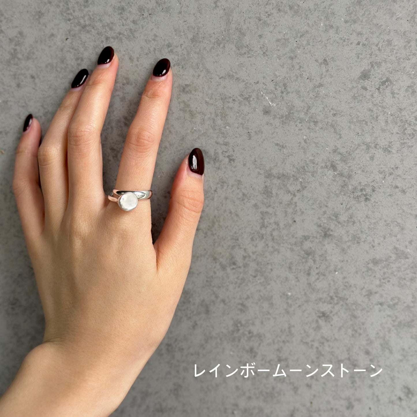 Silver925 design ring 60