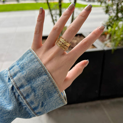 Brass plain ring 66