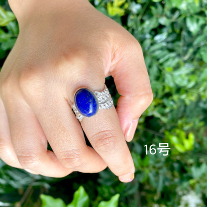 Lapis lazuli ring