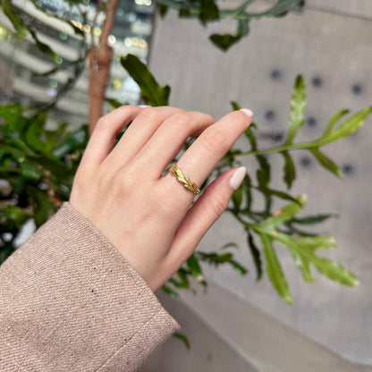 Brass plain ring 60