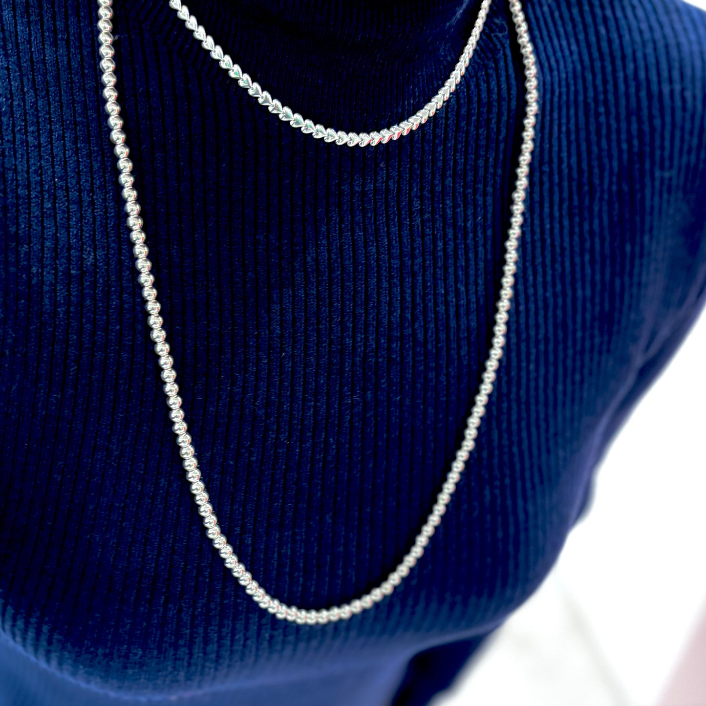 Silver925 chain necklace 58