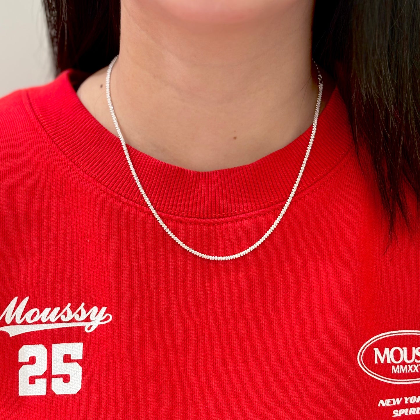 Silver925 chain necklace 43