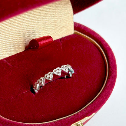 Heart plain ring 39
