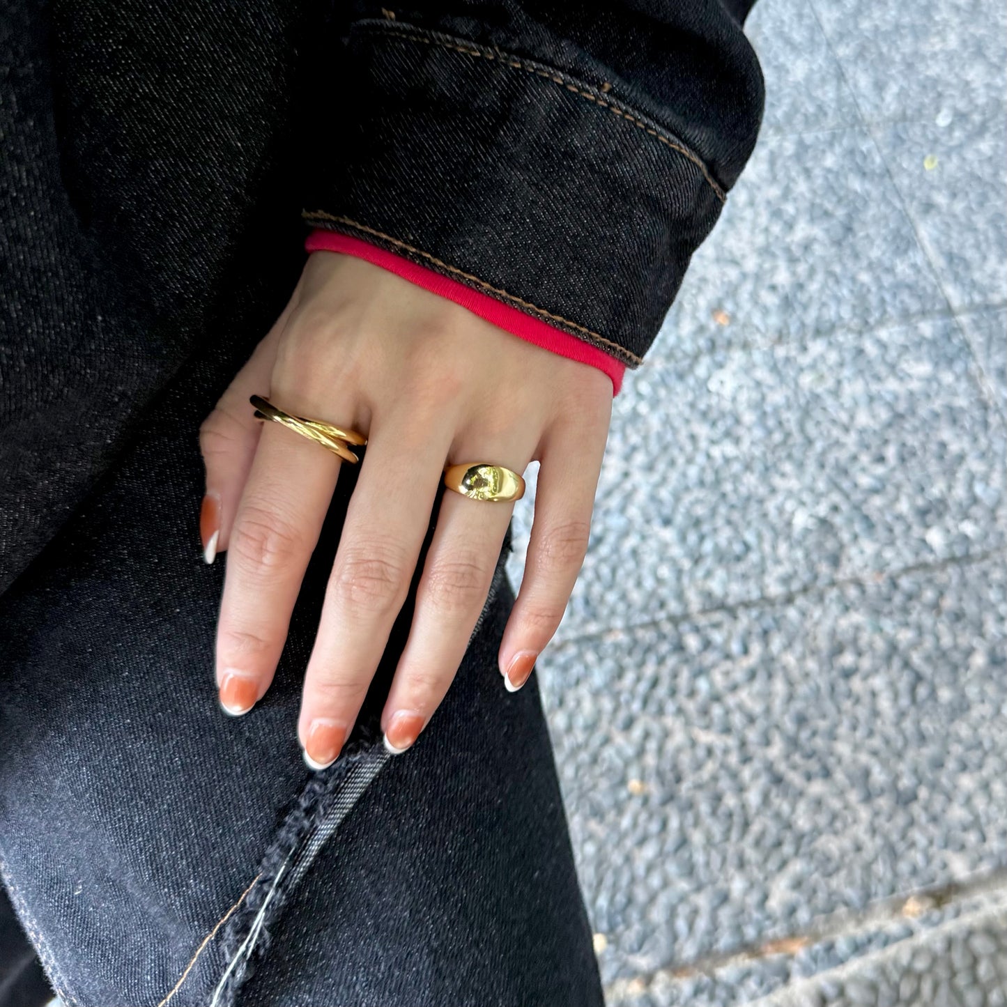 Brass plain ring 36