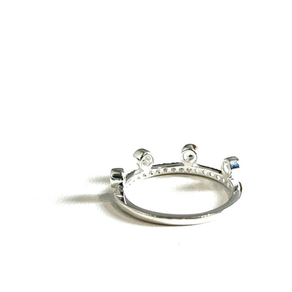 【Biju mam poco】 White topaz ring 3