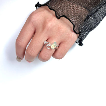 Opal design ring 6