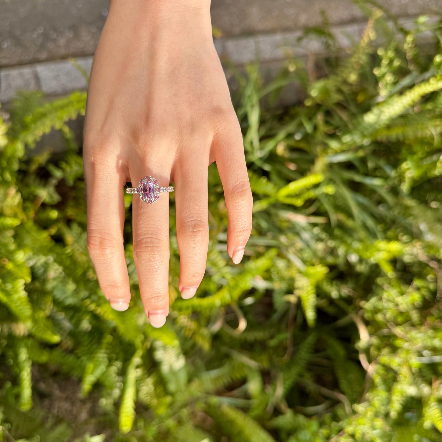 【Bijumam poco】Flower design ring