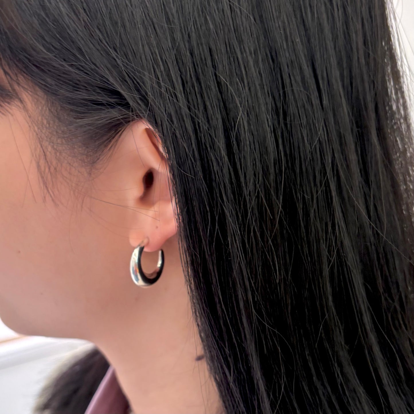 Silver925 Hoop pierce 4