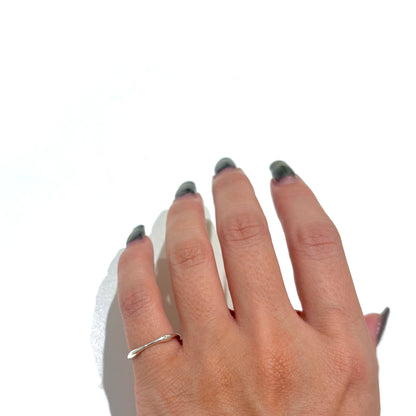 Silver925 plain ring 38