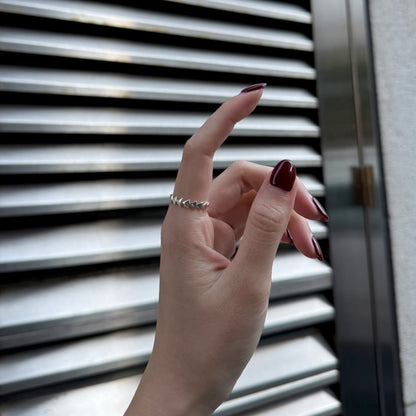 Silver925 plain ring 104