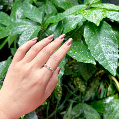 Silver925 plain ring 41
