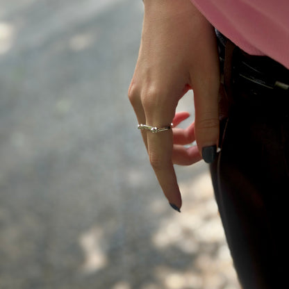 Silver925 plain ring 6