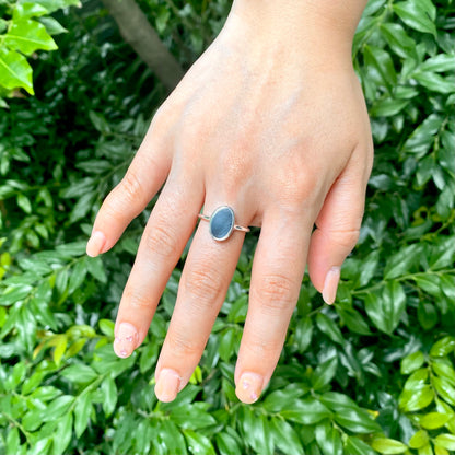 Silicon pyrite ring