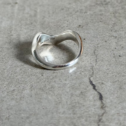 Silver925 plain ring 34