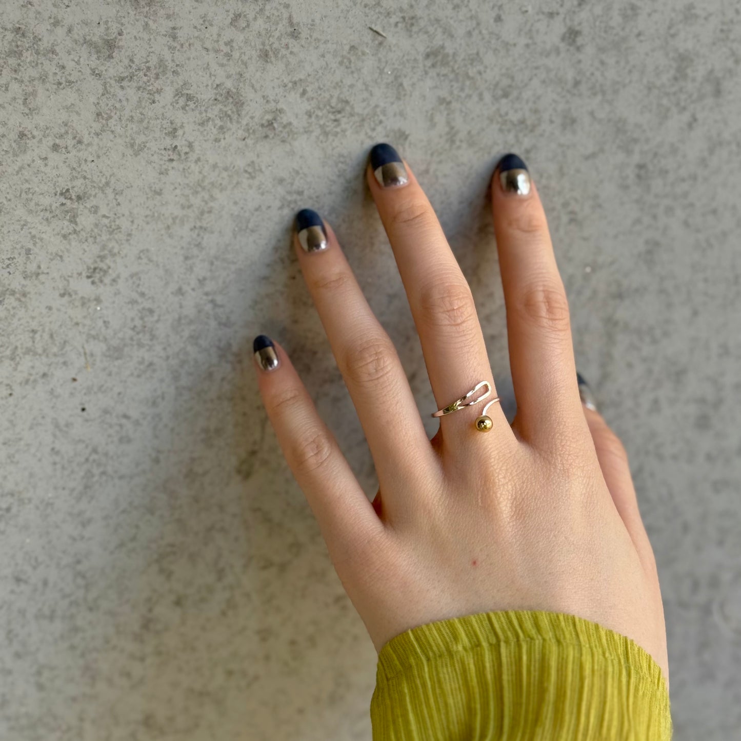 Mix plain ring 4〈Ball〉