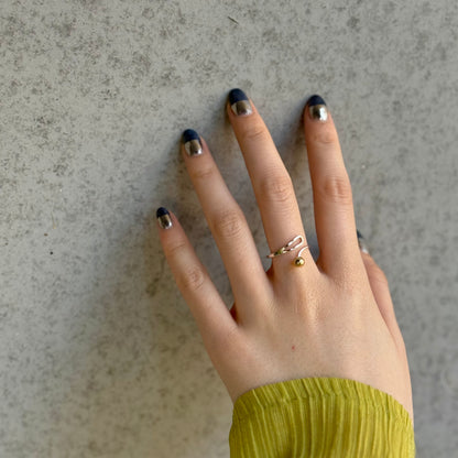 Mix plain ring 4〈Ball〉