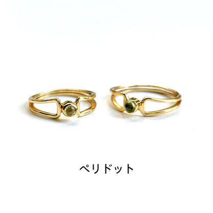 Brass design ring 6