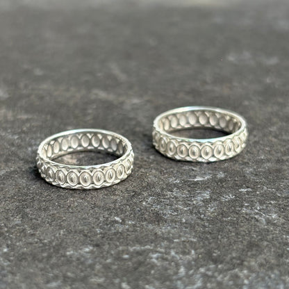 Silver925 plain ring 56